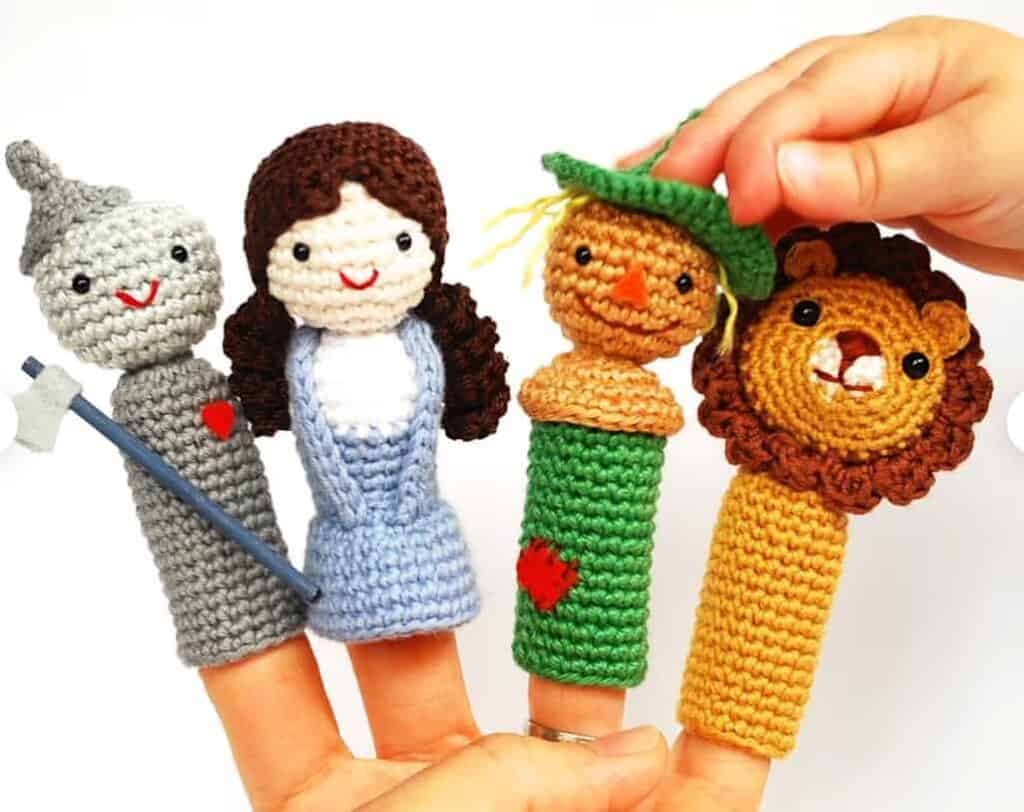 Photo of Wizard of Oz finger puppets