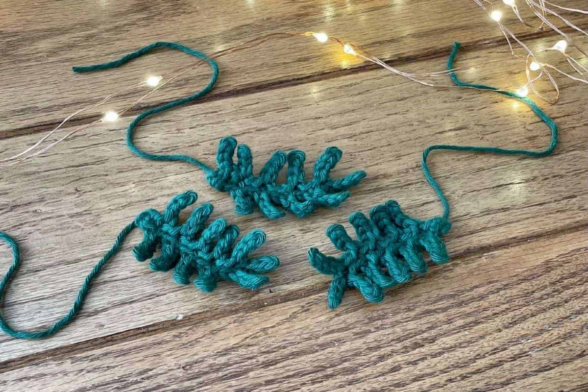 Crochet Pine Needle Pattern