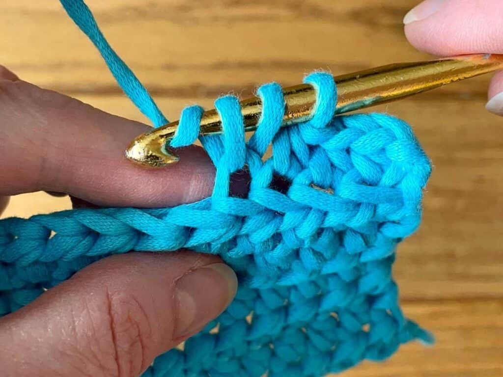 Completing the BLO stitch